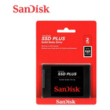 Disco Sólido Interno Sandisk Ssd Plus Sdssda-2t00-g26 2tb