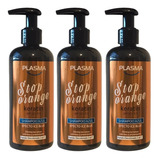 Shampoo Stop Orange Matizador 300ml Plasma X 3 Unidades