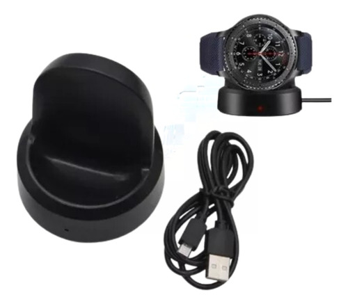 Carregador Rápido Sem Fio Para Samsung Gear S3 Frontier S2 R