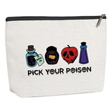 Bolsa De Maquillaje De Halloween Para Mujeres, Adultos, Niña