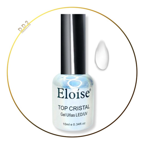 Top Cristal Eloise Esmalte Semipermanente Para Uñas 10ml
