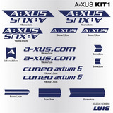 Axus A:xus Kit1 Sticker Calcomania Para Cuadro De Bicicleta