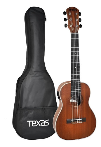 Guitarlele Electroacustico Texas Ug30-300t Natural Nylon
