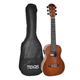 Guitarlele Electroacustico Texas Ug30-300t Natural Nylon