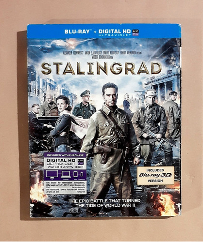 Stalingrad ( Stalingrado ) Blu-ray 3d + Blu-ray 2d Original