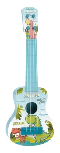 Ukelele Instrumento Musical Juguete Para Niños Dinosaurio 