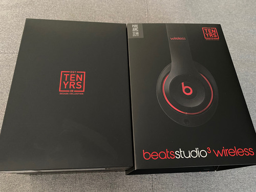 Beats Studio 3 Ten Years En Excelentes Condiciones