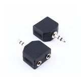 Adaptador Divisor Miniplug 3.5 A Dos Hembras 3.5 Mm Stereo