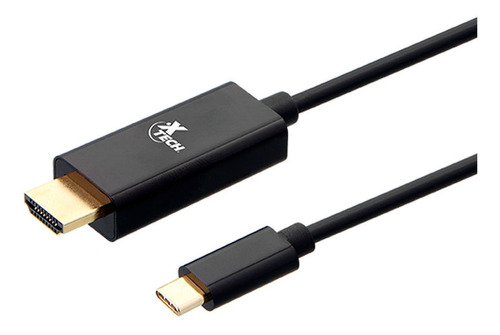 Xtech Cable Usb Tipo C Macho A Hdmi Macho 1.80mt Xtc-545