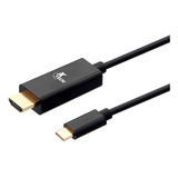 Xtech Cable Usb Tipo C Macho A Hdmi Macho 1.80mt Xtc-545