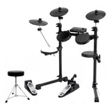 Bateria Electronica Hitman Hd4m Con Banqueta Y Auriculares