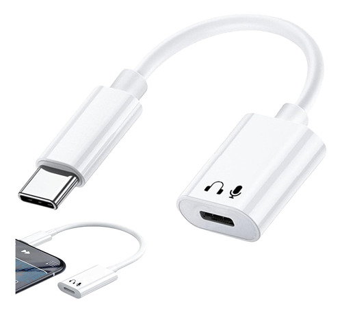 Adaptador De Auriculares Usb C A Lightning Para Phone 15