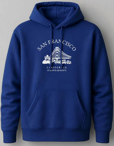 Sudadera Modelo San Francisco Golden Gate California