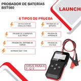 Probador De Baterias Bst560 Launch