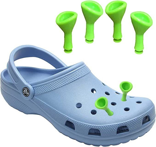 Orejas De Cocodrilo Para Shrek, 8 Pines De Anime Para Crocs