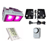 Panel Luz Grow Lampara Led 100w Cultivo Indoor Floracion Kit