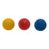 Pelotas Estimulacion Rehabilitacion Ejercicio Masajes Kit X3