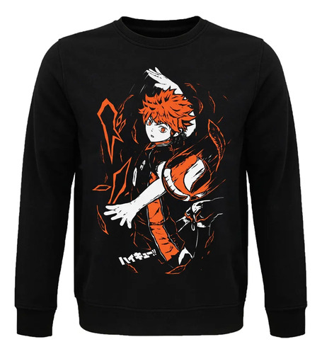 Sudadera Shoyo Hinata Bloqueo Karasuno Haikyuu Anime Manga