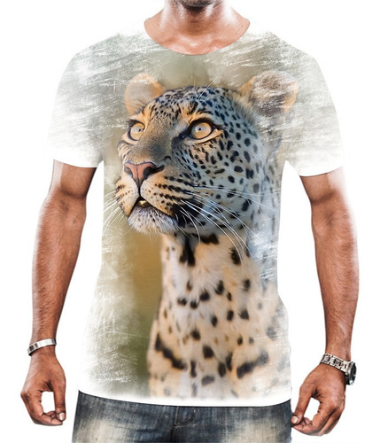 Camiseta Camisa Onça Pintada Fauna Brasileira Animais Hd 1