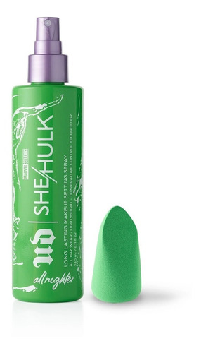 Fijador De Maquillaje She-hulk | Urban Decay 240ml + Esponja