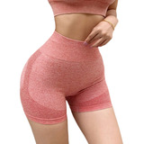 Kit De 3 Pantalones Cortos Para Mujer, Flexiones, Gimnasio,