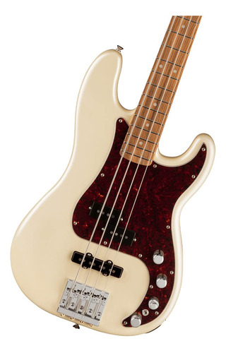 Fender Player Plus Precision Bass, Olympic Pearl, Pau Ferro.