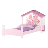 Cama Solteiro Casinha Princesa 100% Mdf