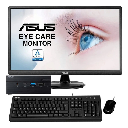Computadora Pc Asus I3 1tb 8gb Monitor 24 Teclado Y Mouse