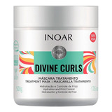 Mascara Divine Curls Inoar 500gr Hidratante Rulos Rizos 