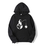 Buzo Buso Saco Hoodie Con Capota Astronauta Unisex Adulto