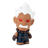 Shin Akuma: ~ 7  Street Fighter X Kidrobot Figura + 1 video 