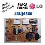 Placa Fuente De Alimentacion LG 43uj6560 Original 