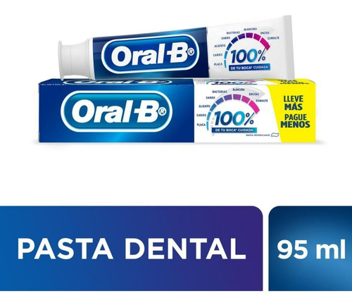 Pasta Dental Oral-b 100% 95ml