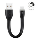 Cable Usb Tipo C, Largo, Corto, De Silicona, 0,5 Pies, Us...