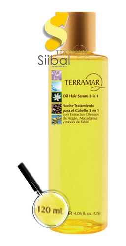 Oleo Terramar Original Tratamiento Argán 3 En 1 / 120 Ml