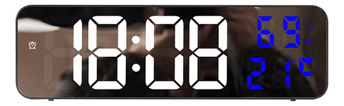 3d Digital Led Reloj Decorativo De Pared Recargable Batería