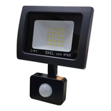 Reflector Led 20w Con Sensor De Movimiento Bael Luz Fria