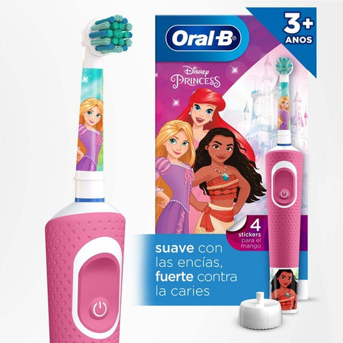 Cepillo De Dientes Eléctrico Oral B 2 Repuestos Princesas