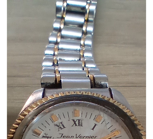 Relógio Jean Vernier Geneve Quartz Swiss 416.111 Technos