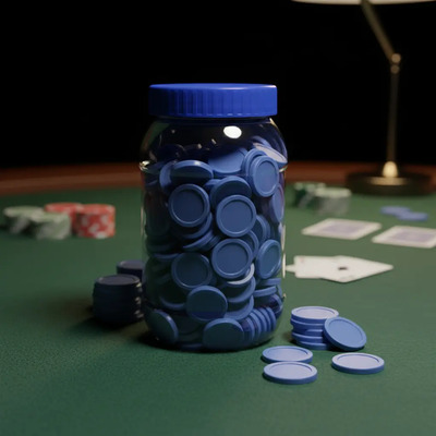 Fichas Plastico Colores Para Contar O Jugar Loteria (220 Pz) Azul | MercadoLibre