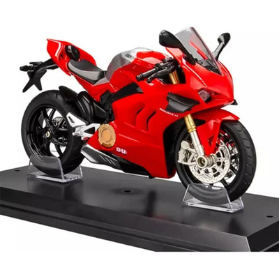 Motocicleta De Metal En Miniatura Ducati Panigale V4s Con Color Rojo | Meses sin interés