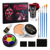 Set De Maquillaje De Efectos Especiales Para Halloween, Cer.