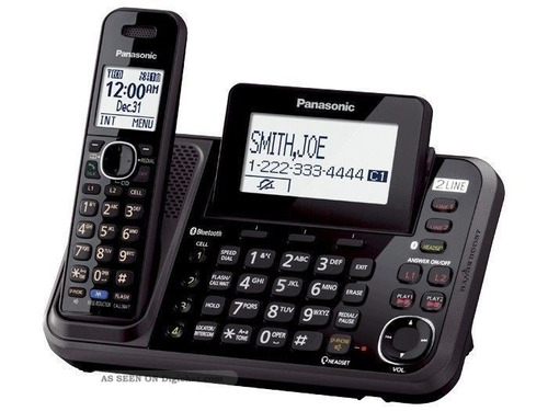 Teléfono Inalámbrico Panasonic Kx-tg9541b 2 Lineas Clase B