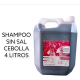 Shampoo Sin Sal Cebolla 4 Litro - mL a $11