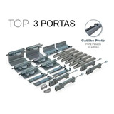 Sistema Ss200 Rometal Kit Top 3 Portas C/ Amortecedor (80kg)
