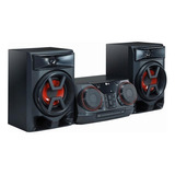 Minicomponente LG Xboom Ck43 Negro Bluetooth 300 Watts Usbx2