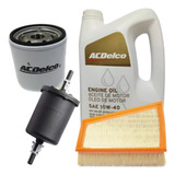 Kit 3 Filtros + Aceite Semi Sintetico 10w40 Suran Acdelco