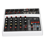 Mesa De Mezclas Digital Profesional Mixer De 6 Canales Para