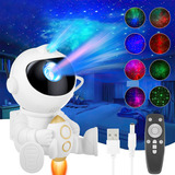 Lámpara Proyector Astronaut Galaxy Estrella De Noche Niños