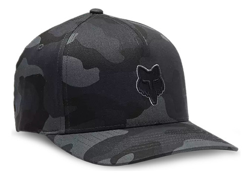 Gorra Fox Modelo Flexfit Black Camouflage Para Motocross Mtb